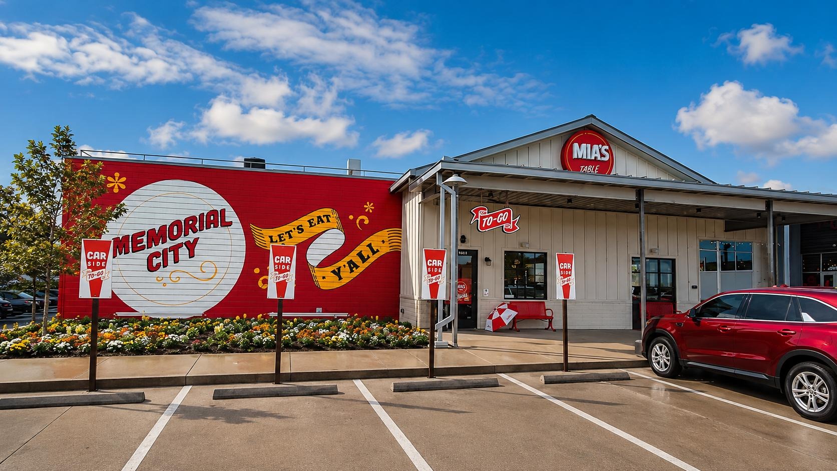 Memorial City restaurant exterior near popular Houston dining destinations