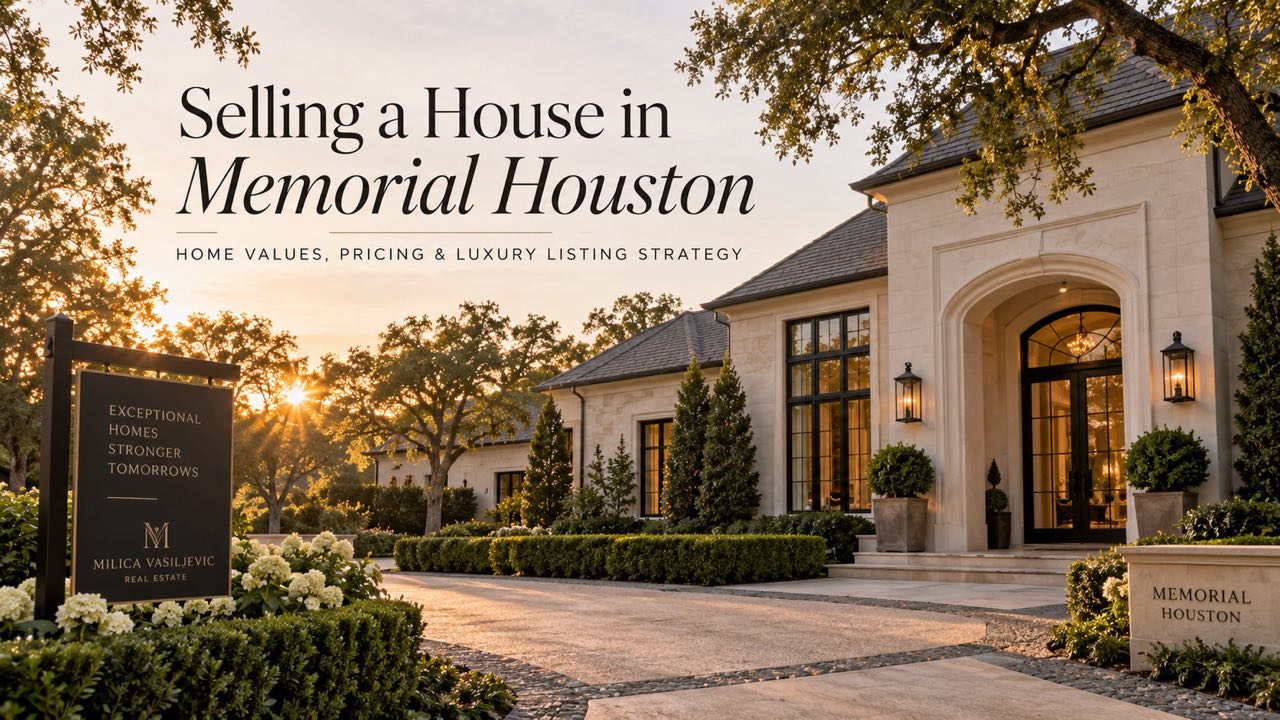 Selling a house in Memorial Houston with luxury listing and pricing strategy
